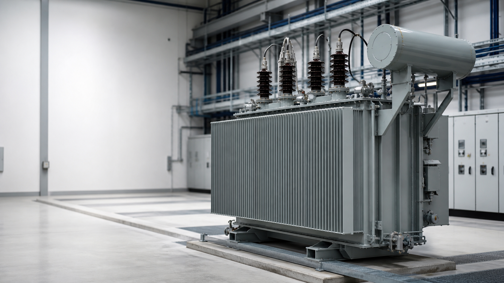 Medium voltage transformers for industrial power distribution