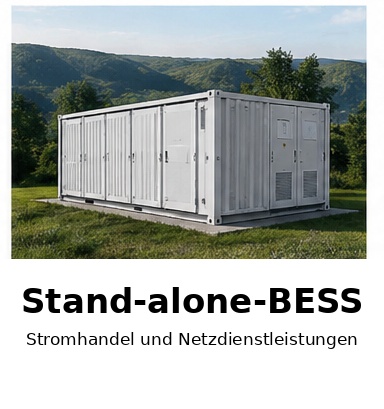 eingeständiger Batteriespeicher